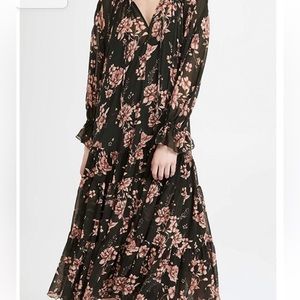 Free people feeling groovy maxi dress size XS